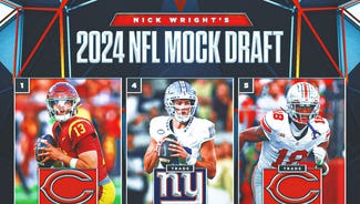 Next Story Image: NFL mock draft: Nick Wright has Bears pair Caleb Williams, Marvin Harrison Jr.